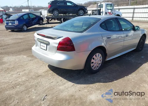 2007 Pontiac Grand Prix z USA, uszkodzony, nr VIN 2G2WP552671237401